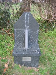 Greenwich Meridian Marker; England; Cambridgeshire; Meldreth